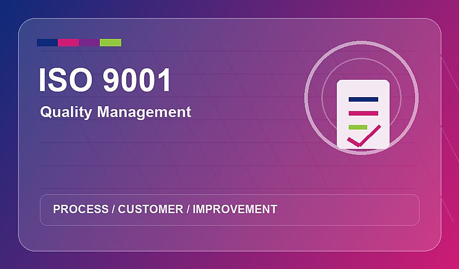 ISO 9001 quality management readiness